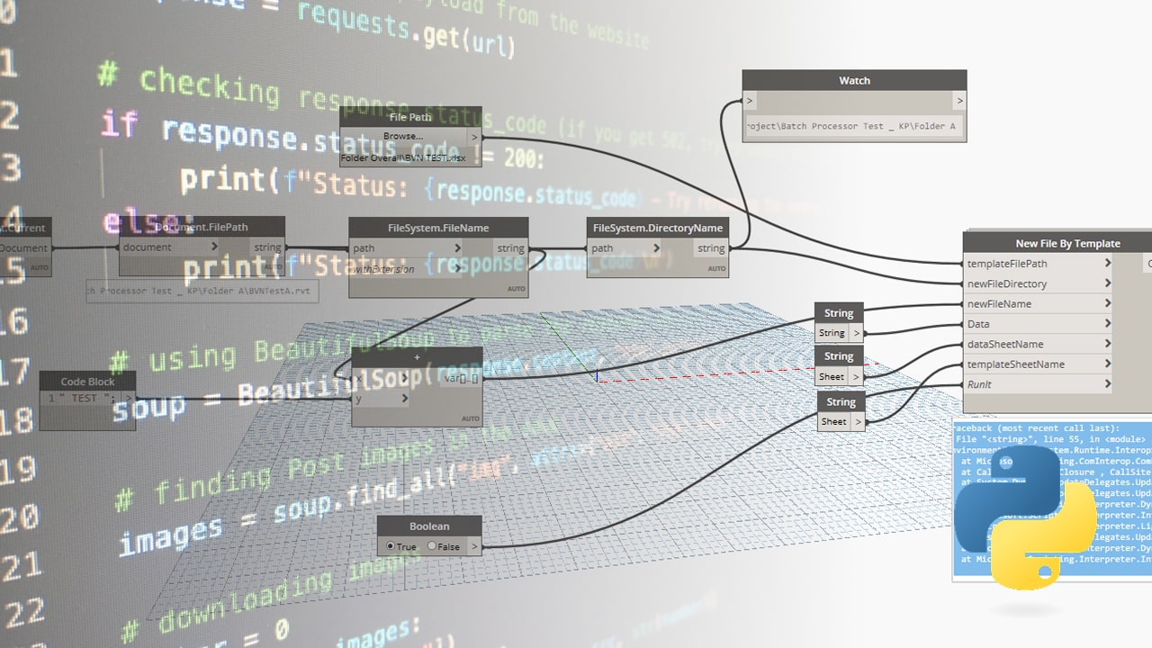 AUTOMATIZACIÓN BIM REVIT API CON PYTHON Y DYNAMO
